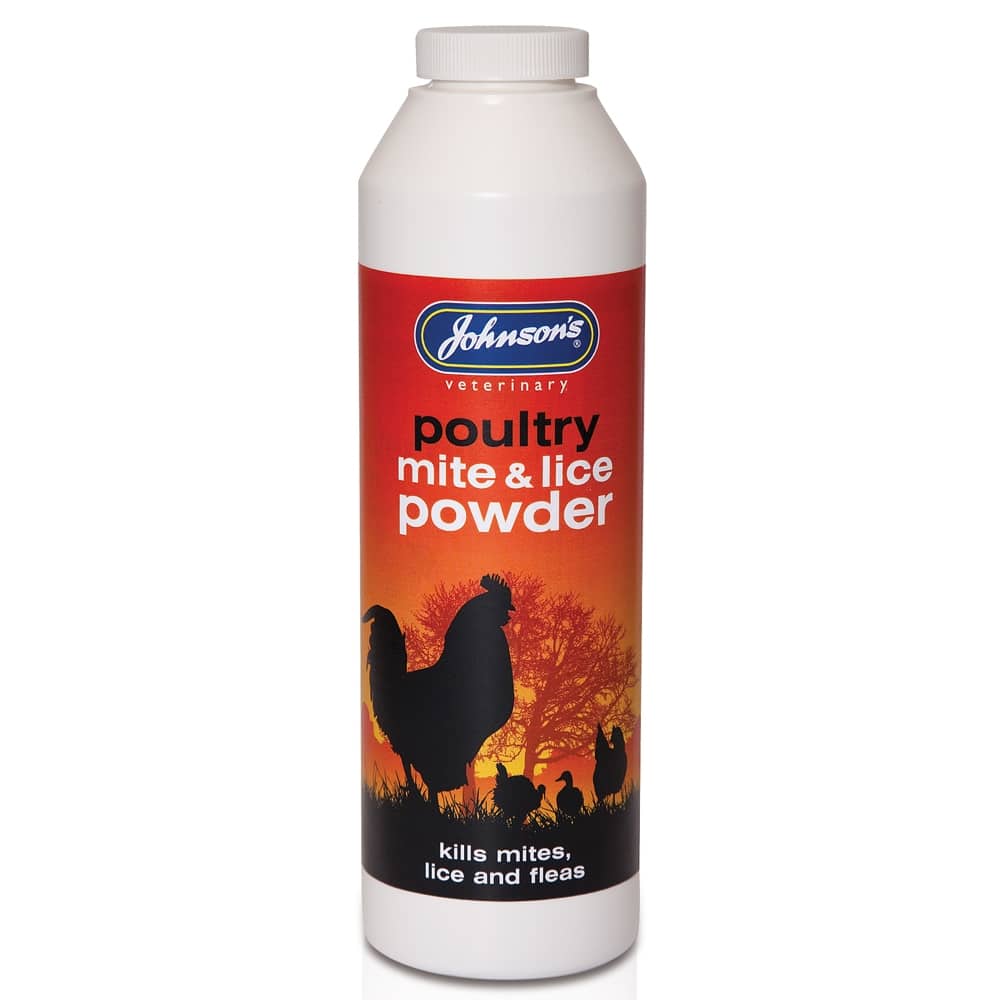 Johnson's Poultry Mite & Lice Powder 250g Dec's Pets