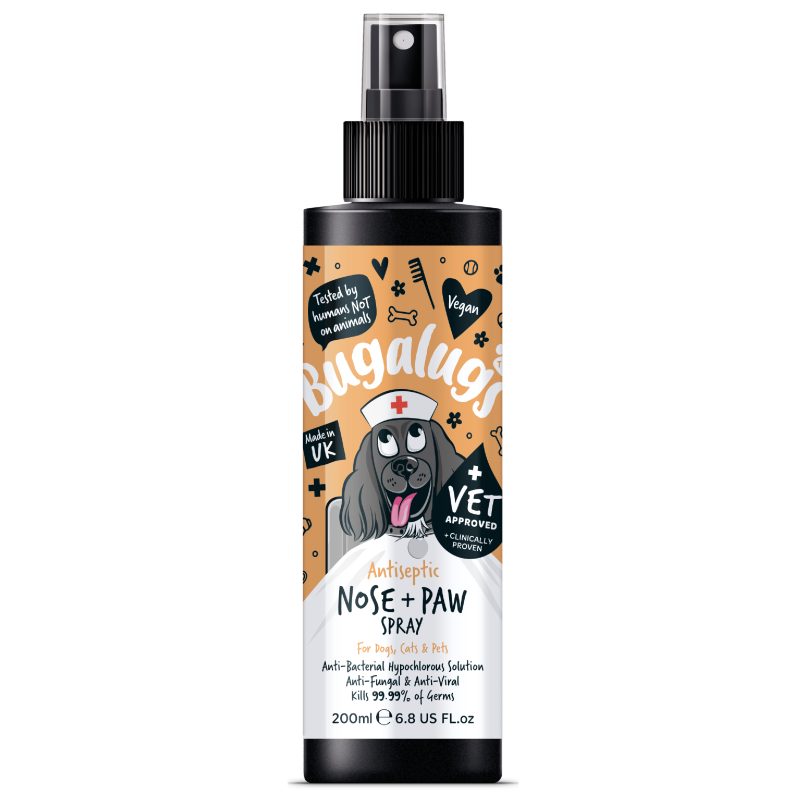 Dog best sale foot spray